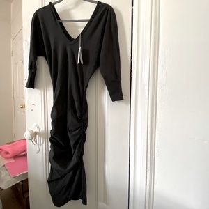 James Perse Deep V Dress